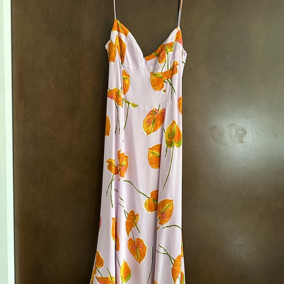 Reformation Juliette Midi Dress. - Picture 6 of 7